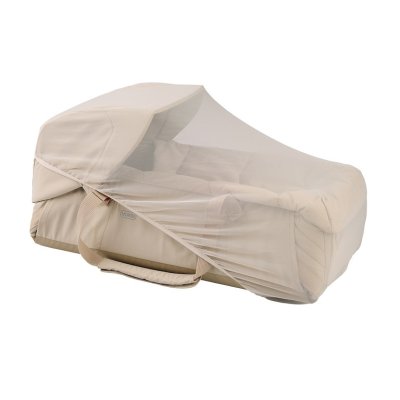 Voksi Carry Me Stříška pro přenosné lůžko s moskytiérou - Seashell Sand