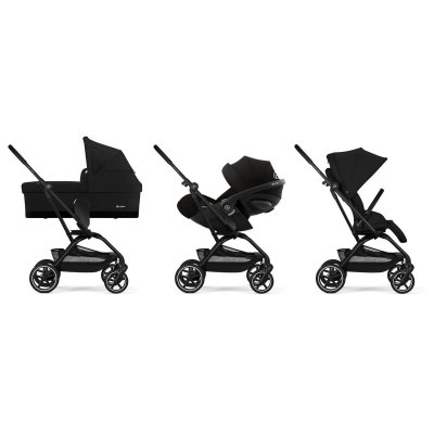 Cybex Eezy S Twist+2 - Black/Magic Black - obrázek