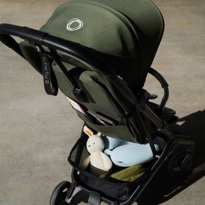 Bugaboo Butterfly 2 + Pláštěnka + Bezpečnostní madlo - Forest Green - obrázek