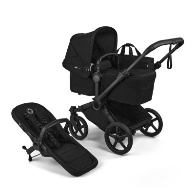 Bugaboo Donkey6 Kompletní kočárek - Black/Heritage Black
