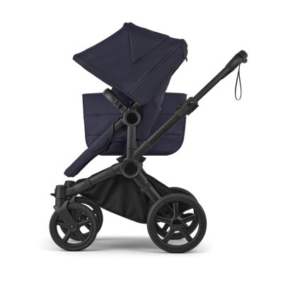 Bugaboo Donkey6 Kompletní kočárek - Black/Deep Indigo - obrázek