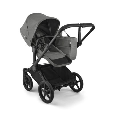 Bugaboo Donkey6 Kompletní kočárek - Black/Moon Grey - obrázek