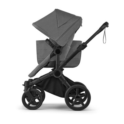 Bugaboo Donkey6 Kompletní kočárek - Black/Moon Grey - obrázek