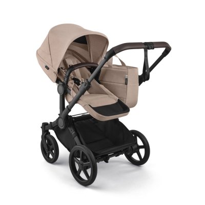 Bugaboo Donkey6 Kompletní kočárek - Black/Desert Taupe Melange - obrázek