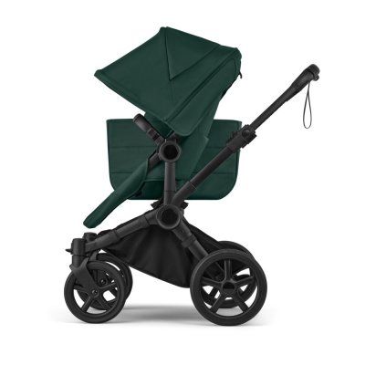 Bugaboo Donkey6 Kompletní kočárek - Black/Fern Green - obrázek