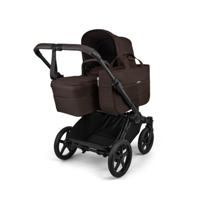 Bugaboo Donkey6 Kompletní kočárek - Black/Cocoa Brown - obrázek