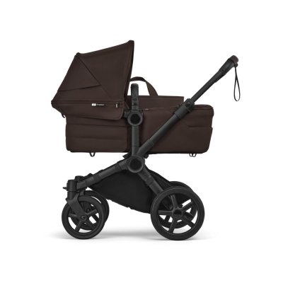 Bugaboo Donkey6 Kompletní kočárek - Black/Cocoa Brown - obrázek