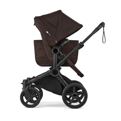 Bugaboo Donkey6 Kompletní kočárek - Black/Cocoa Brown - obrázek