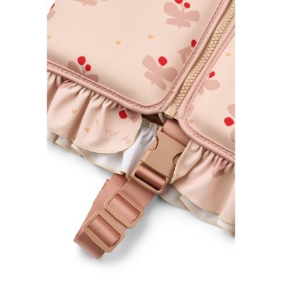 Liewood Dove Plovací vesta s volánky - Butterfly/Apple Blossom, vel. 19 - 30 kg - obrázek