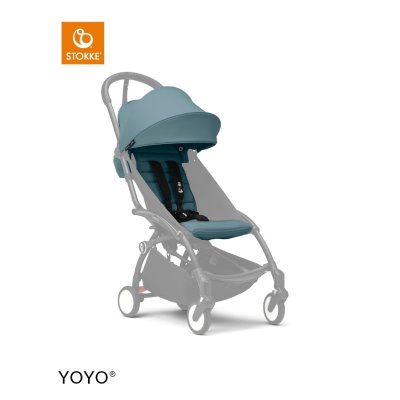 Stokke Yoyo3 Sportovní kočárek - White/Aqua - obrázek