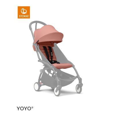 Stokke Yoyo3 Sportovní kočárek - White/Ginger - obrázek