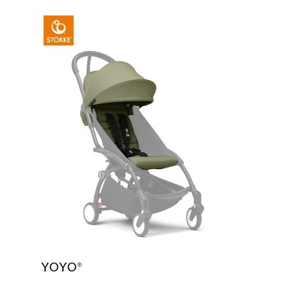 Stokke Yoyo3 Sportovní kočárek - White/Olive - obrázek