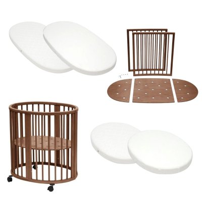 Stokke Sleepi Full Bundle - Warm Brown