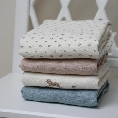 Cam Cam Copenhagen Mušelínové pleny GOTS, 3 ks - Rowan - obrázek