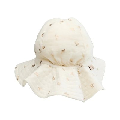 Cam Cam Copenhagen Lou Klobouček - Gold Flower, vel. 92 - obrázek