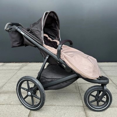 Pinkie Fusak slabší s podélnými otvory Softshell – Taupe - obrázek