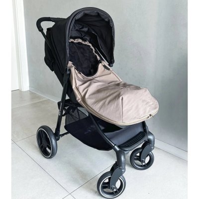 Pinkie Fusak slabší s podélnými otvory Softshell – Taupe - obrázek