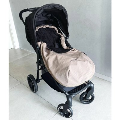 Pinkie Fusak slabší s podélnými otvory Softshell – Taupe - obrázek