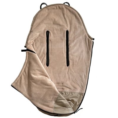 Pinkie Lehký fusak s podélnými otvory Knit - Sand - obrázek