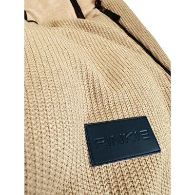 Pinkie Lehký fusak s podélnými otvory Knit - Sand - obrázek