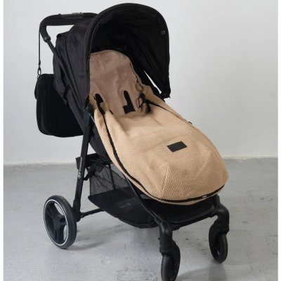 Pinkie Lehký fusak s podélnými otvory Knit - Sand - obrázek