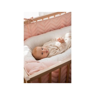 Mimiconcept Mantinel 180 cm - Dusty Rose - obrázek