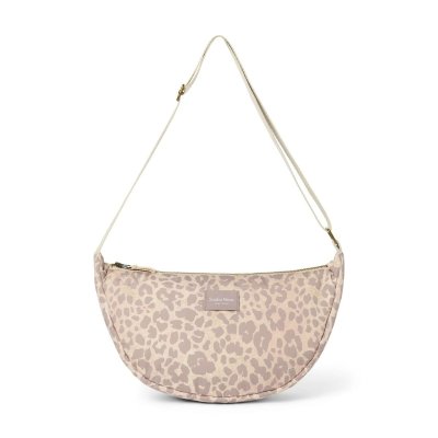 Studio Noos Crossbody ledvinka Puffy - Cream Leopard - obrázek