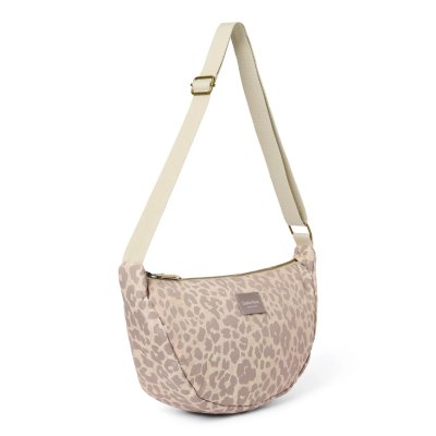 Studio Noos Crossbody ledvinka Puffy - Cream Leopard - obrázek