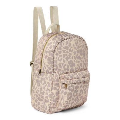 Studio Noos Dětský batoh Midi Puffy - Cream Leopard - obrázek