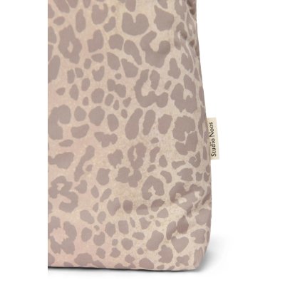 Studio Noos Taška Mom Bag Puffy - Cream Leopard - obrázek