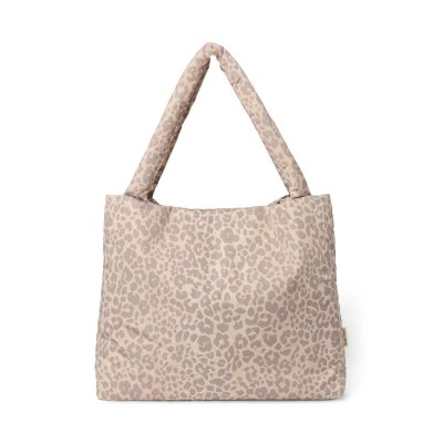 Studio Noos Taška Mom Bag Puffy - Cream Leopard