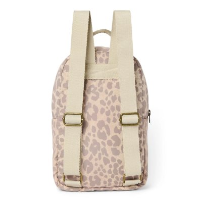 Studio Noos Dětský batůžek Mini Puffy - Cream Leopard - obrázek