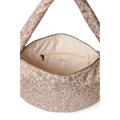 Studio Noos Crossbody taška Puffy - Cream Leopard - obrázek