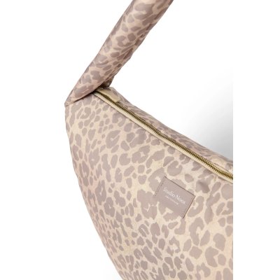 Studio Noos Crossbody taška Puffy - Cream Leopard - obrázek