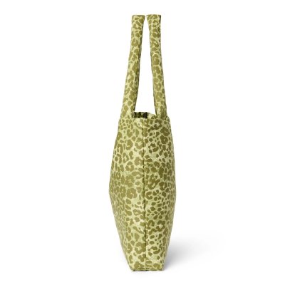 Studio Noos Taška Mom Bag  Cotton - Green Leopard - obrázek