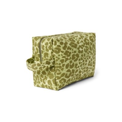 Studio Noos Toaletní taštička Cotton - Green Leopard