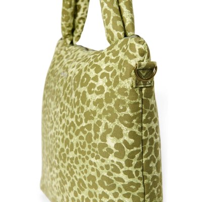 Studio Noos Přebalovací taška Cotton - Green Leopard - obrázek