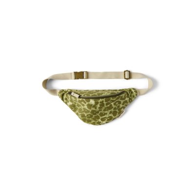 Studio Noos Dětská Crossbody ledvinka Cotton - Green Leopard