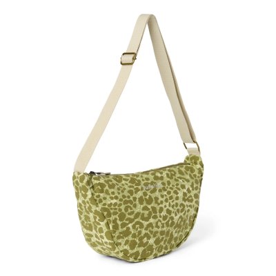 Studio Noos Crossbody ledvinka Cotton - Green Leopard - obrázek