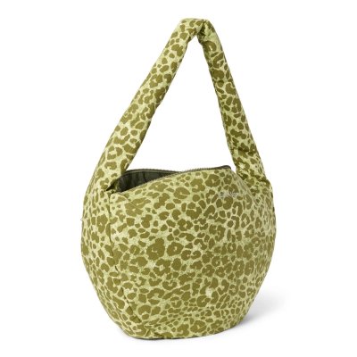 Studio Noos Crossbody taška Cotton - Green Leopard - obrázek