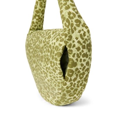 Studio Noos Crossbody taška Cotton - Green Leopard - obrázek