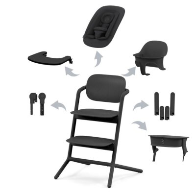 Cybex Lemo 4v1 + Učící věž - Stunning Black