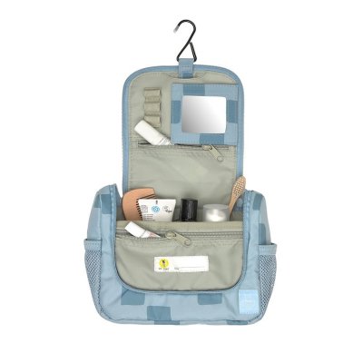 Lässig Dětská taštička na hygienu Pattern Party - Blue - obrázek