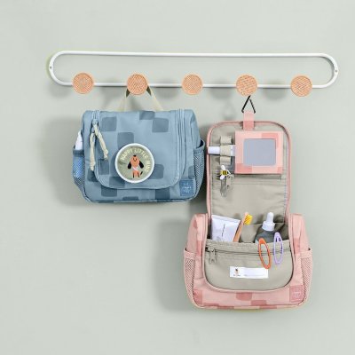 Lässig Dětská taštička na hygienu Pattern Party - Blue - obrázek