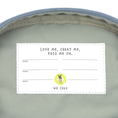 Lässig dětský batoh Mini Backpack Pattern Party - Blue - obrázek