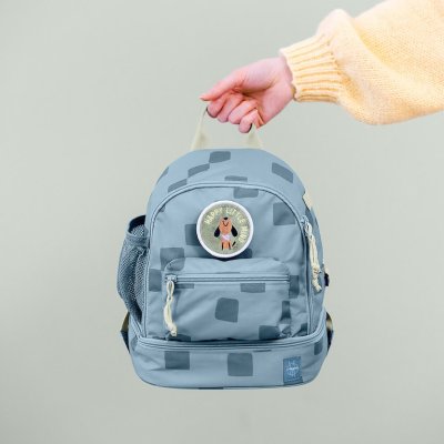 Lässig dětský batoh Mini Backpack Pattern Party - Blue - obrázek