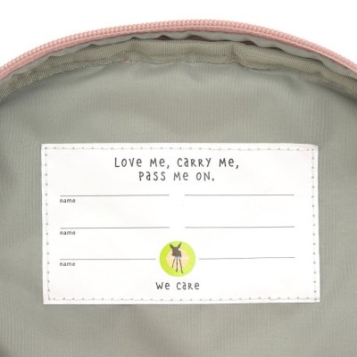 Lässig dětský batoh Mini Backpack Pattern Party - Rose - obrázek