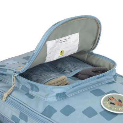 Lässig Dětský kufr Pattern Party - Blue - obrázek