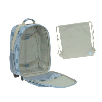 Lässig Dětský kufr Pattern Party - Blue - obrázek