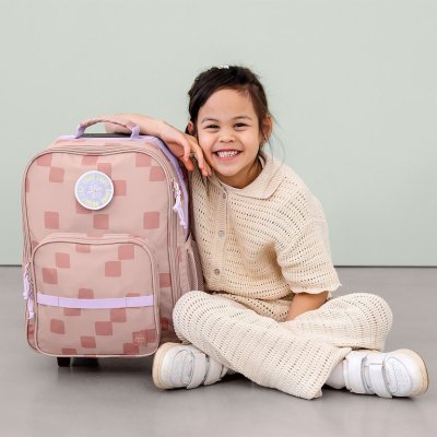 Lässig Dětský kufr Pattern Party - Rose - obrázek